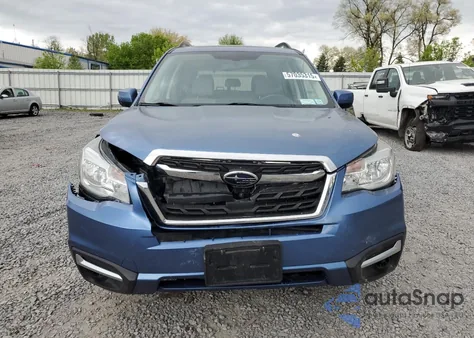 2017 Subaru Forester 2.5I Premium из США, поврежденный, VIN JF2SJADC1HH554503